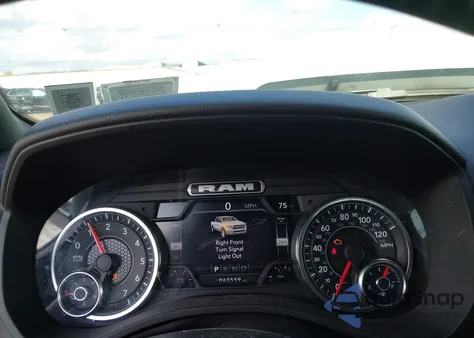 2022 Ram 1500 Big Horn 4X4 5'7 Box from USA, damaged, VIN 1C6SRFFT2NN419052